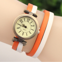 Fashion Women Quartz Watch New Fashion Casual Multilayer Leather Watch Women Wristwatch Ladies Dress Watch Relogio