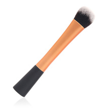 Real brand gold expert face brush rose red stippling brush fashion professional makeup brushes Aluminum tube