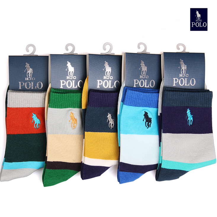 5 pair/lot polo    100%       colorful 