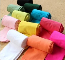 Kids Baby Girls Velvet Leggings Trousers Candy Color Underpants Pantyhose 5-12T