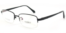 Titanium glasses light frame prescription eyeglasses male optical eyewear big face air nose pads 004