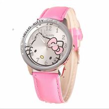 Children’s Watch Cartoon Cute Wristwatch Leisure Quartz Wrist Watch Red Precise electronic movement and professional made