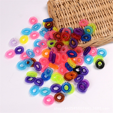 8pcs/lot Hair Accessory Telephone Line Gum Candy Elastic Hair Band For Girl Hair Band Rope Scrunchy styling tools accessories