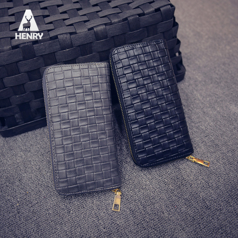 Hot Plaid Long Women Wallets Leather Wallets Embossed Design Portefeuille Female Wallets Clutch Purses Wallet Women