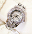 BS New Women Rhinestone Watches Lady Dress Women watch Diamond Luxury brand Bracelet Wristwatch ladies Crystal