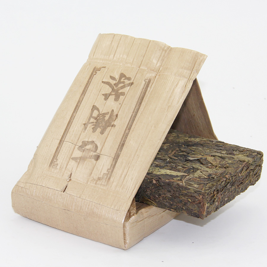 Bamboo Brick Tea 250g Raw Puer Tea Sheng Puerh Raw Tea Leaves Lose Weight Chinese Products