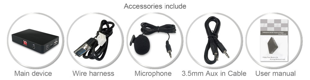 Adaptador De Bluetooth Usb Aux Mp3 Cambiador Cd Lexus