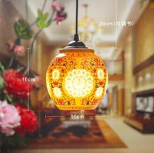 Antique Retro Ceramic Lamp Vintage Lamp Loft E27 90-260V Porcelain Pendant Lamp Indoor Lighting Dining Lighting Fixtures