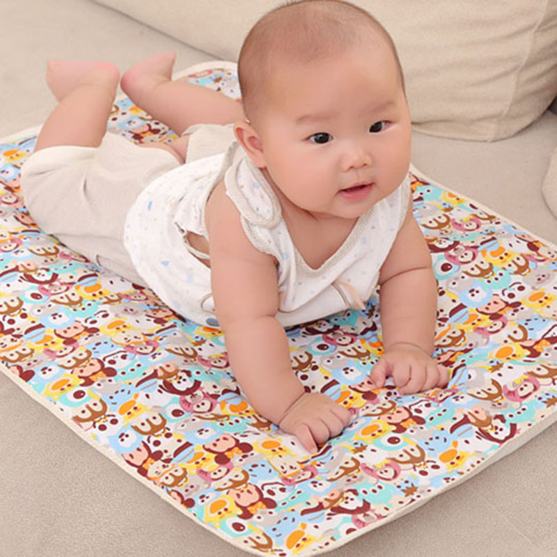 70*50cm Portable Baby Reusable Mattress Waterproof Sheet Diapering Urine Matelas Infant Cover Bedding Nappy Burp Changing Pads