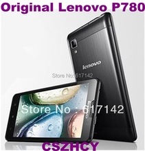 3pcs/lot Original Lenovo P780 Unlocked MTK6589 Quad Core Mobile Phone 5 inch IPS 1GB RAM 4GB ROM 8mp DHL EMS Free shinpping