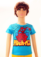 Baby boys clothesT-shirt Spider man baby shirt T-Shirt boy & girl short Sleeve sleeve Shirt,Infants&Toddlers Children Clothing