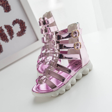 summer children s sandals Princess font b shoes b font girls Roman font b shoes b