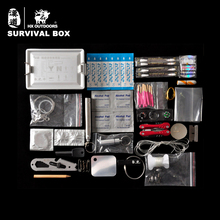 2016 new Outdoor SOS equipment emergency bag field survival box self help box for Camping Tent