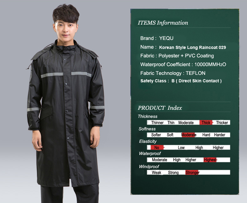 Long Trench Raincoat 12