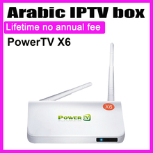 Free Shipping! Arabic IPTV Android TV Box lifetime free no Monthly Fee, 500+ Arab/ French/ sports IPTV channel set-top box