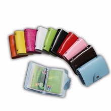 24 Slots credit cards Men and Women pu Leather Credit Card Holder ID holders Card holders Business Case Purse 24 Slots