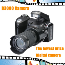 Freeshipping DHL Digital Camera D3000 UpgradeVersion 16MP 3.0″ LCD Full-HD With 16X Optical Zoom Telephoto Lens  Wide Angel Lens