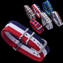 DW Brand Fashion Multicolor Nylon Strap for Wrist Watch Strap Luxury Silver Women Men Watch Band