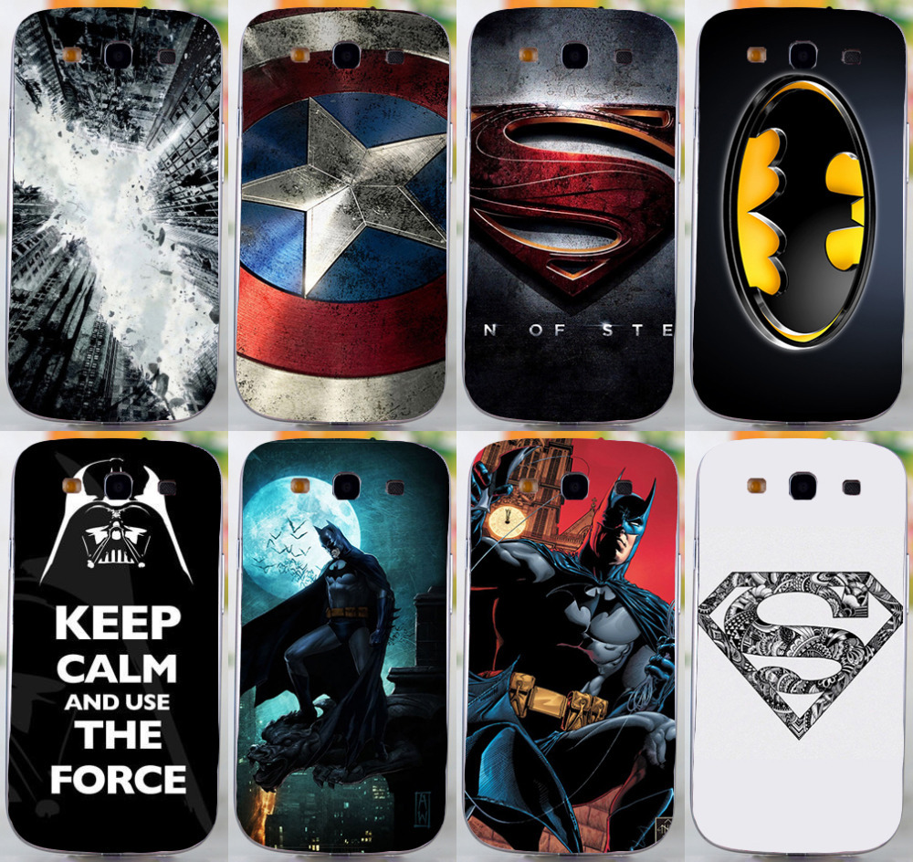 COOL Batmen BAT MAN SuperMen America Caption hard back cover case For Samsung galaxy S3 I9300