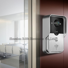 2015 Popular WiFi Wireless Video Door Phone intercom Doorbell Peehole Camera PIR IR Night Vision Alarm