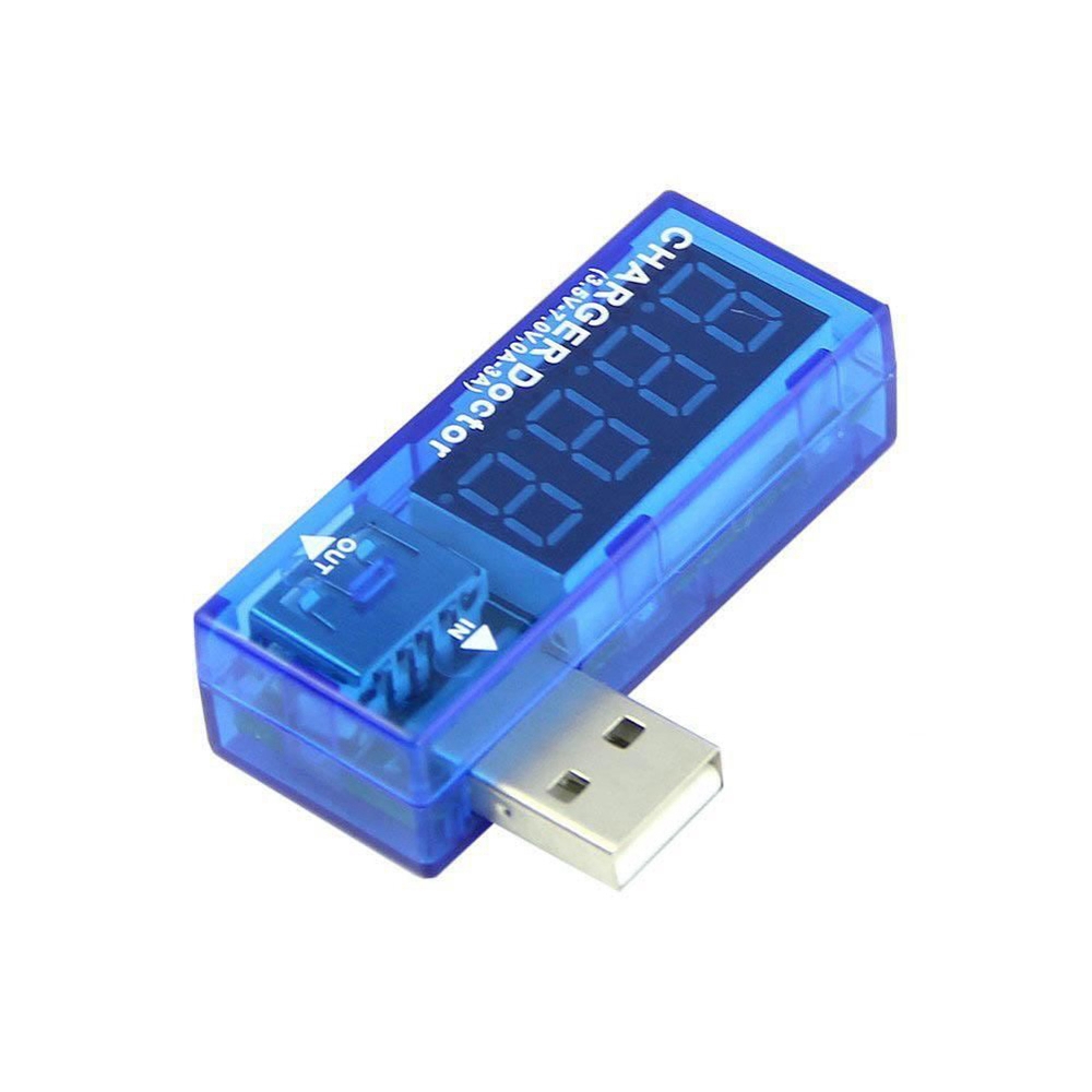 Бесплатная Доставка Цифровой USB Mobile Power зарядки ток напряжение Метр Тестер Мини-usb зарядное устройство доктор вольтметр амперметр