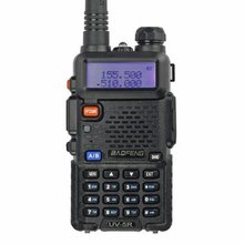 2 pcs Baofeng UV 5R Portable Dual band VHF UHF two way radio 136 174 400