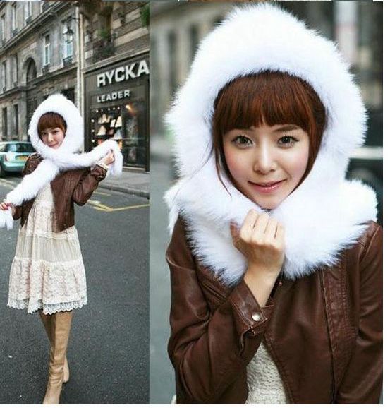 scarf fur hooded  338 Classic hat wholesale OEM.jpg fur retail scarf hat hooded fox genuine