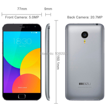 Original Meizu MX4 Pro Cell Phones Octa Core 20 7MP Camera 5 5 2560x1536 Android 4