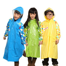Burberry eco-friendly child ponchos raincoat boys girls parent-child set student school bag long rain coat chubasquero winter