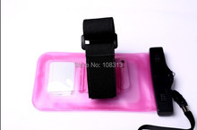200pcs/lot Colorful High quality Phone waterproof bag case Pouch for Mobile Phone