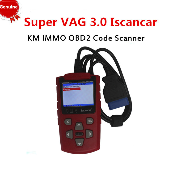 [  ] Xhorse   VAG IScancar KM  OBD2    VAG 3.0 IScancar OBD2  -  VW / AUDI
