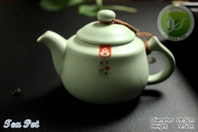 8pcs Warm Jade China Ru Kiln Yao Sky Cyan Rare Teaset Ceramic Tea set 1 Teapot