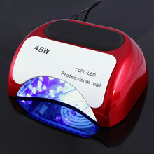 Professional 48W CCFL UV LED Lamp Nail Dryer Cure Nail polish gel Ultraviolet Nail Lamp Art Manicure Tools Automatic Induction