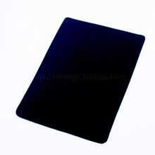 Tarjeta profesional mat, negro medio tamaño 40 * 30 cm, pad para poker y coin, objetos mágicos, envío gratis