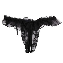 Sexy Open Crotch Thongs G-string Women V-string Mini Panties Knickers Fashion #LD789