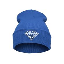 2015 fashion style Hip Hop Men s Men Women Unisex cap With Diamond Pattern Beanies Winter