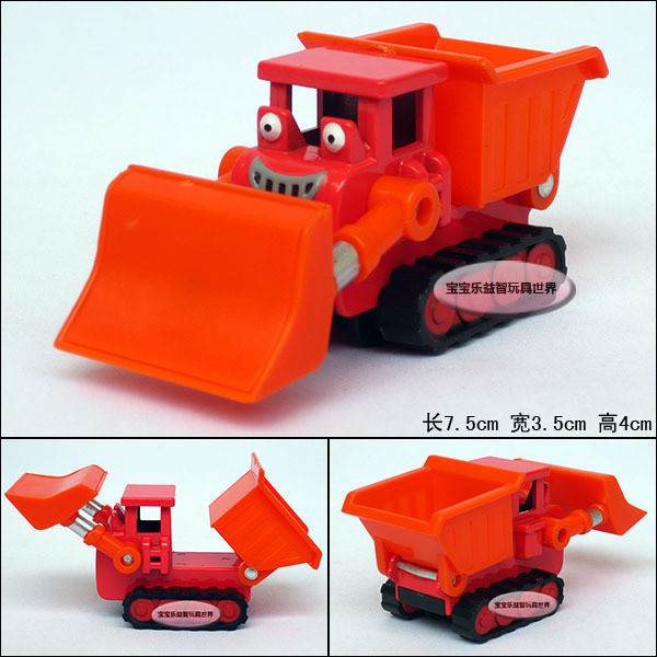 BOB THE BUILDER muck bulldozer alloy car model toy free air mail