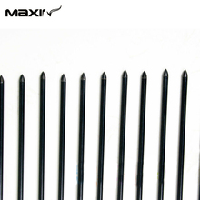 24x Fiberglass Arrows 82cm Spine 30 to 80lbs Archery Arrow Supplier Orange Yellow Plastic Feather Arrow