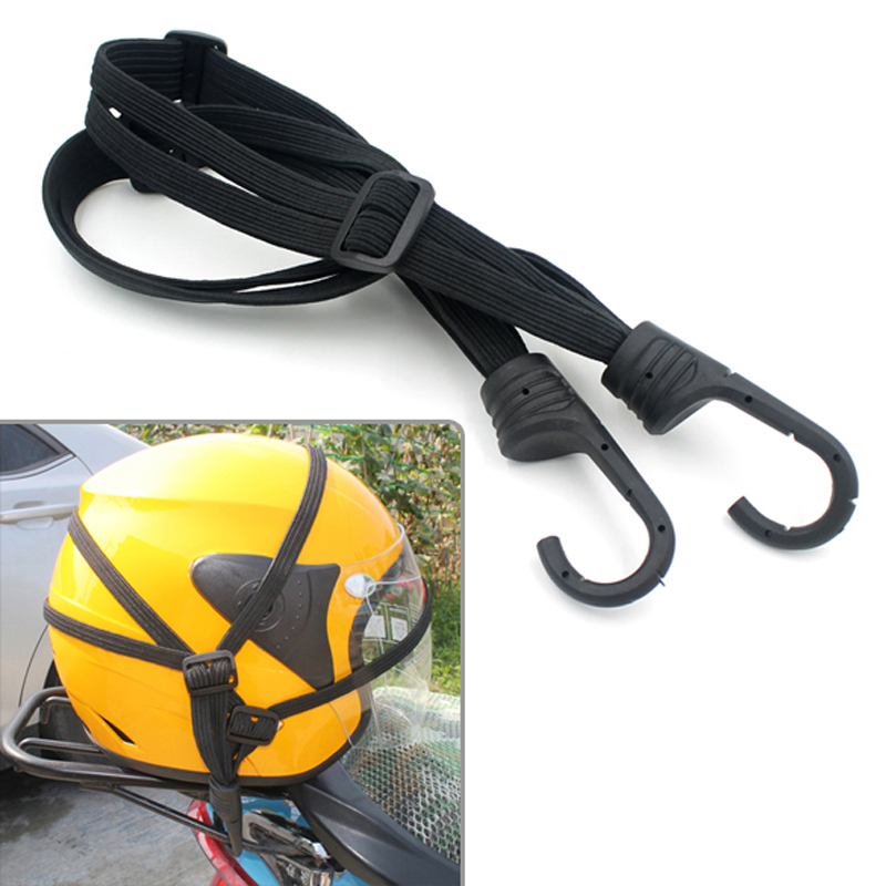 Motorcycle font b Helmet b font Luggage Rope Net Bungee Cord Bandage Strapping Tape Elastic Strap