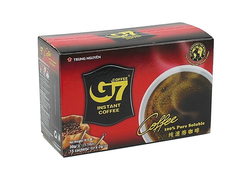 Vietnam central plains the g7 black coffee black coffee without sugar instant alcohol article 30 g