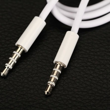 1M Audio Cable 3.5mm to 3.5 mm Male to Male Extension Jack AUX Cable For iphone 4 4S 5 5s 6 6s For iPad MP3 MP4 MUSIC PLAYER