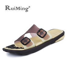 HOT Sale New 2016 Summer fashion Sandals super soft comfortable Slippers Summer shoes slides men Beach Sandals 3 Color