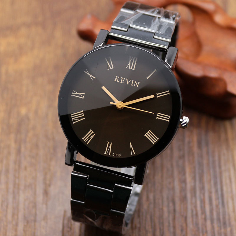 Fashion KEVIN Casual Watch Stainless Steel Men Fashion Watches Men Women Quartz Wristwatch Relogio Masculino W0908