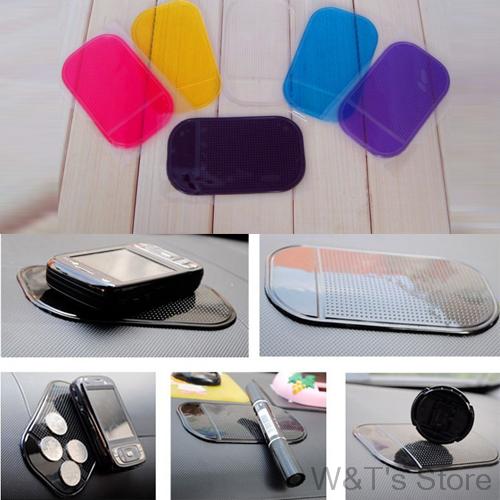 Mobile phone pad car Styling Powerful Silica Gel Magic Sticky Pad Anti Slip Mat for Phone