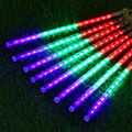 50CM 8PCS Meteor Shower Rain Tube String Light Outdoor Fairy String Garland LED 240Leds Garden Xmas