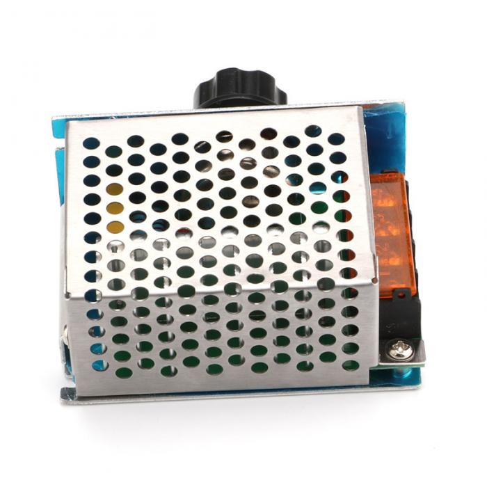 Professional Voltage Regulators 4000W 220V High Power SCR Speed Controller Electronic Voltage Regulator Governor Thermostat HR Professional Voltage Regulators 4000W 220V High Power SCR Speed Controller Electronic Voltage Regulator Governor Thermostat HR