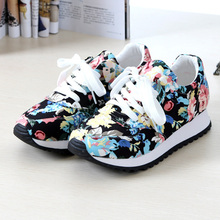 AliExpress |Zapatillas mujer 2015 zapatos de mujer floral deporte zapatillas de correr estampado zapatillas de canvas mujer huaraches zapatillas mujer zapatos