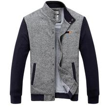 2014 New Style Autumn Winter Good Quality Pure Polyester Fashion City Handsome Patchwork Male Casual Jacket