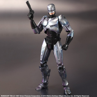 Free Shipping PLAY ARTS KAI RoboCop 1987 Murphy PVC Action Figure Collectible Model Toy MM058