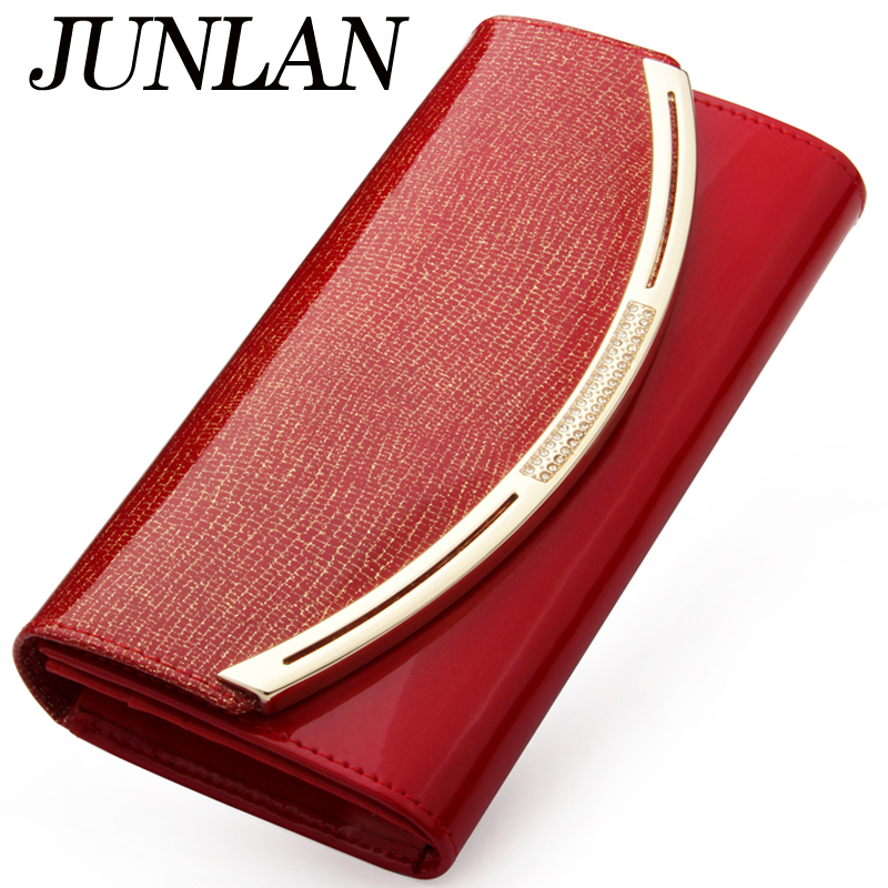 new fashion 2014 Junlan wallet women's long design wallet  women wallet cowhide day clutch  clutch purses